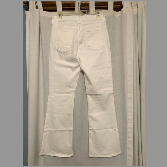Quince Women's Luna Stretch Flare Jeans Cloud White 28 / 30 - NWT - Picture 4 of 8